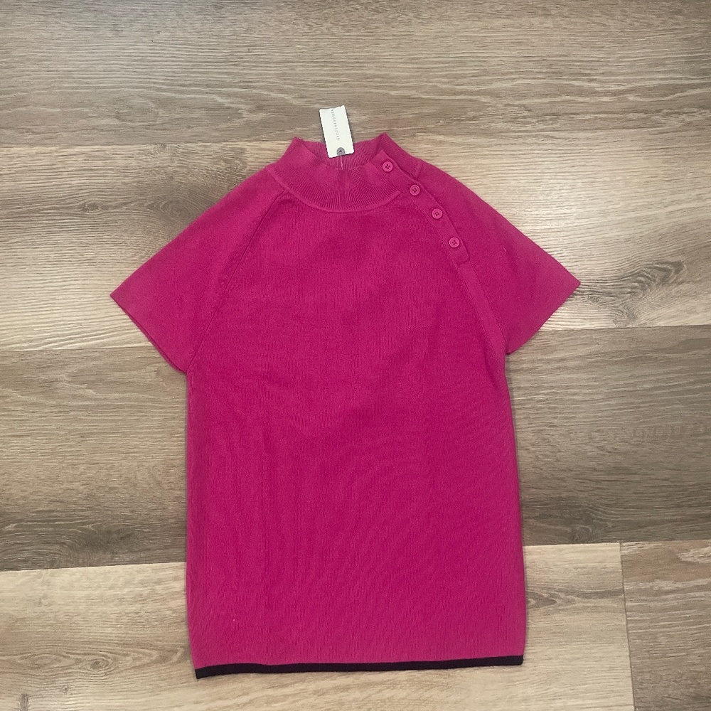 Anthropologie short sleeves sweater